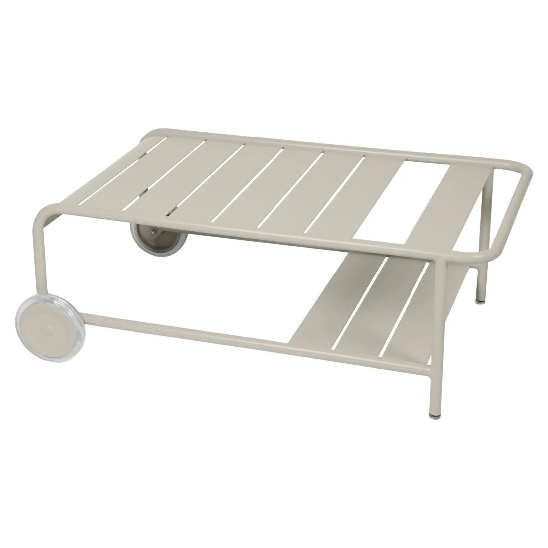 Fermob Luxembourg LUXEMBOURG TABLE BASSE A ROUES 105X72